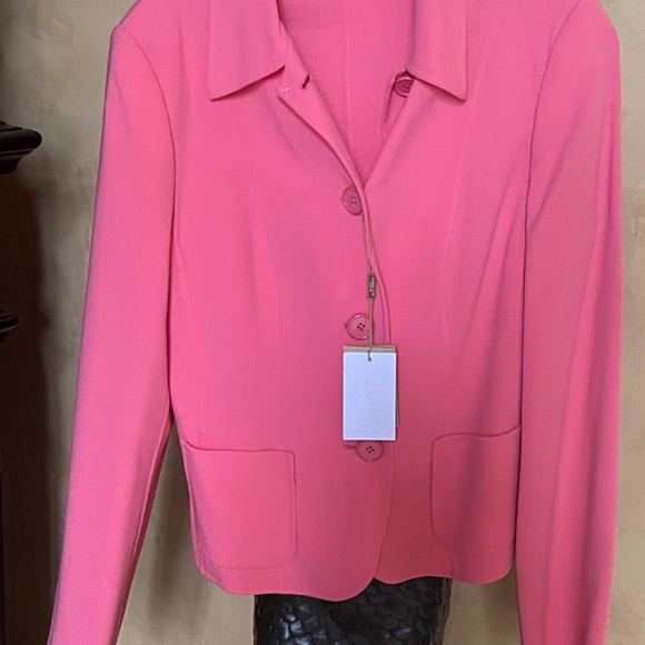 Michael Kors Size 12 Rich Pink Tailored Jacket - Picture 6 of 8